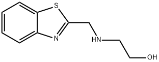 Ethanol, 2-[(2-benzothiazolylmethyl)amino]- (9CI) Struktur