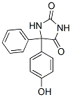 5-(4'-Hydroxyphenyl)-5-phenylhydantoin Struktur