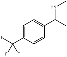 N-Methyl-1-[4-(trifluoromethyl)phenyl]ethylamine Struktur