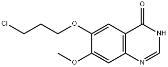 4(3H)-Quinazolinone, 6-(3-chloropropoxy)-7-Methoxy- Struktur