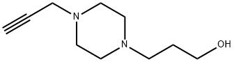 1-Piperazinepropanol,4-(2-propynyl)-(9CI) Struktur