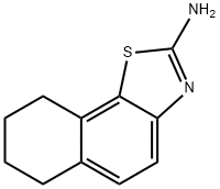 Naphtho[2,1-d]thiazol-2-amine, 6,7,8,9-tetrahydro- (9CI) Struktur