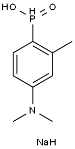 Toldimfos sodium Struktur