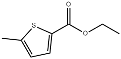 2-Thiophenecarboxylic acid, 5-Methyl-, ethyl ester Struktur