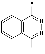 1,4-DIFLUOROPHTHALAZINE Struktur