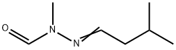 3-methylbutanal methylformylhydrazone Struktur