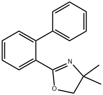 2-BIPHENYL-2-YL-4,4-DIMETHYL-4,5-DIHYDRO-OXAZOLE Struktur