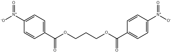 1,3-Propanediol di-p-nitrobenzoate Struktur