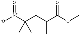 2,4-Dimethyl-4-nitrovaleric acid methyl ester Struktur