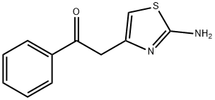 2-(2-AMINO-1,3-THIAZOL-4-YL)-1-PHENYLETHANONE Struktur