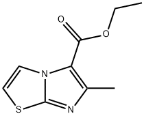 ETHYL 3-METHYL-IMIDAZO[2,1-B]THIAZOLE 4-CARBOXYLATE Struktur