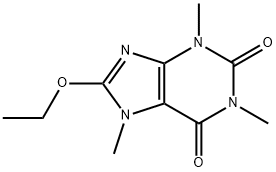 8-ETHOXYCAFFEINE Struktur