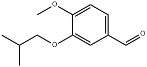 3-ISOBUTOXY-4-METHOXYBENZALDEHYDE Struktur