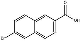 6-ブロモ-2-ナフトエ酸 化學(xué)構(gòu)造式