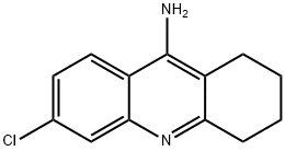 9-AMINO-6-CHLORO-1,2,3,4-TETRAHYDRO-ACRIDINE Struktur