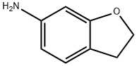 2,3-dihydrobenzofuran-6-amine Struktur