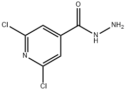 2,6-DICHLOROISONICOTINOHYDRAZIDE Struktur