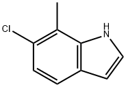 6-CHLORO-7-METHYLINDOLE Struktur