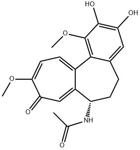 2,3-didemethylcolchicine Struktur