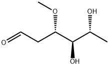 (2R,4S,5R,6R)-4-methoxy-6-methyl-oxane-2,5-diol Struktur