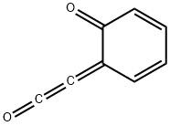 2,4-Cyclohexadien-1-one, 6-(oxoethenylidene)- (9CI) Struktur