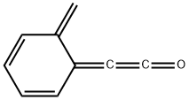 Ethenone, (6-methylene-2,4-cyclohexadien-1-ylidene)- (9CI) Struktur