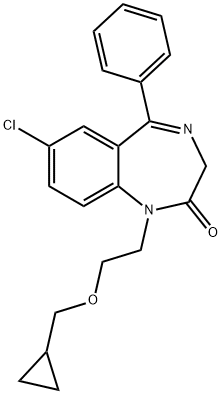 Iclazepam Struktur