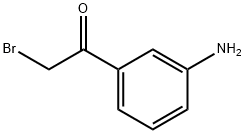 1-(3-AMINO-PHENYL)-2-BROMO-ETHANONE Struktur