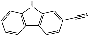 9H-CARBAZOLE-2-CARBONITRILE Struktur