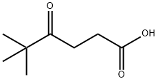 5,5-DIMETHYL-4-OXOHEXANOIC ACID Struktur