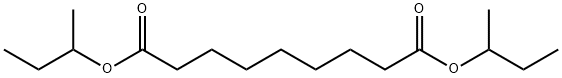 Azelaic acid bis(sec-butyl) ester Struktur