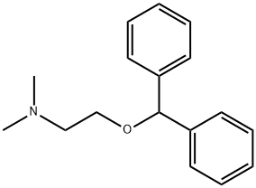 Diphenhydramine Struktur