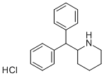 2-Diphenylmethylpiperidine hydrochloride