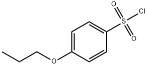 Benzenesulfonyl chloride, 4-propoxy- Struktur