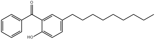 2-hydroxy-5-nonylbenzophenone Struktur