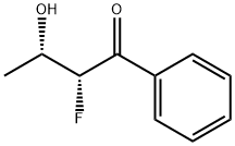 1-Butanone, 2-fluoro-3-hydroxy-1-phenyl-, (R*,S*)- (9CI) Struktur