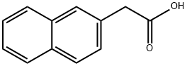 2-Naphthylacetic acid Structure