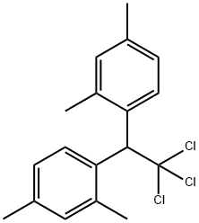 1,1,1-Trichloro-2,2-di(2,4-xylyl)ethane Struktur