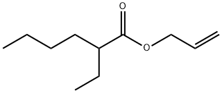 allyl 2-ethylhexanoate          Struktur