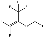 SEVOFLURANE  RELATED  COMPOUND A (0.2  ML) (1,1,3,3,3-PENTAFLUOROISOPROPENYL FLUOROMETHYL ETHER) Struktur