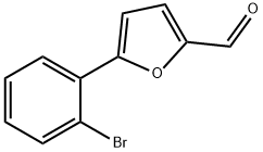 5-(2-BROMO-PHENYL)-FURAN-2-CARBALDEHYDE Struktur