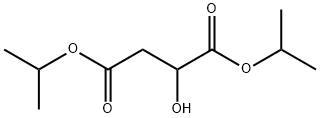 Butanedioic acid, hydroxy-, bis(1-Methylethyl) ester Struktur