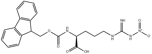 FMOC-ARG(NO2)-OH Struktur