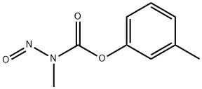 3-METHYLPHENYL-N-NITROSO-N-METHYLCARBAMATE Struktur