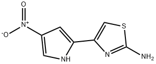 4-(4-Nitro-1H-pyrrol-2-yl)-2-thiazolamine Struktur