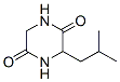 cyclo(leucylglycine) Struktur