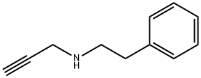 N-propargyl-2-phenethylamine Struktur