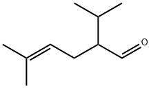 2-isopropyl-5-methylhex-4-enal Struktur