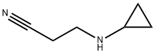 3-(CYCLOPROPYLAMINO)PROPIONITRILE Struktur