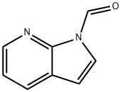 1H-Pyrrolo[2,3-b]pyridine-1-carboxaldehyde (9CI) Struktur